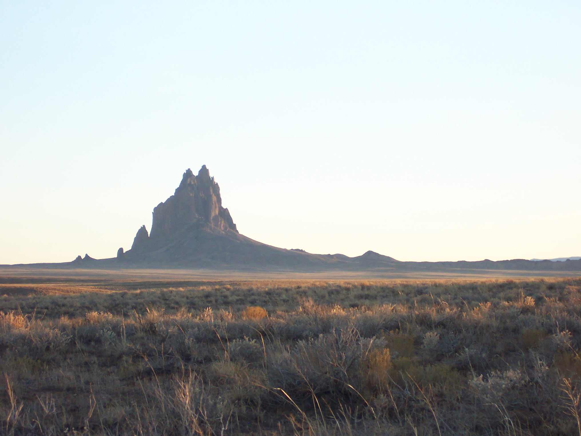 Shiprock, near Farmington, NM, USA