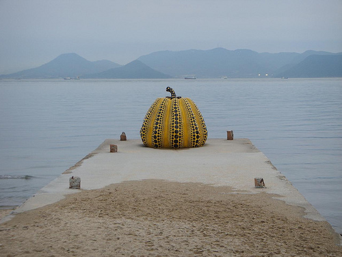 Pumpkin, Seto Inland Sea, 1994 image © Wendy Tanner with CCLicense
