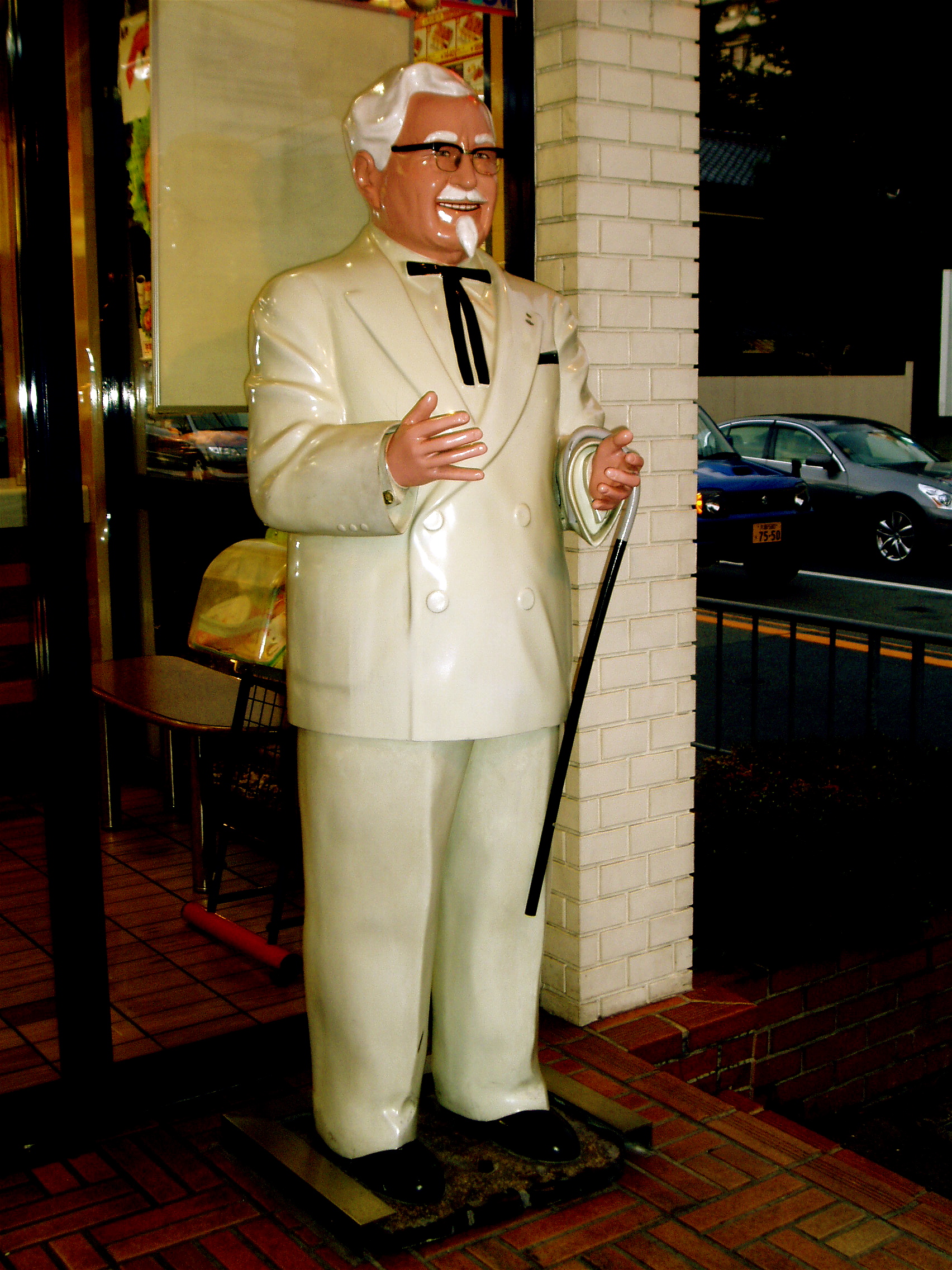 Colonel Sanders, KFC Japan © Alvin Lee with CCLicense