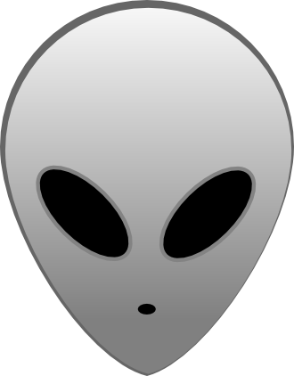 Grey Alien © Alien-hack-master with CCLicense