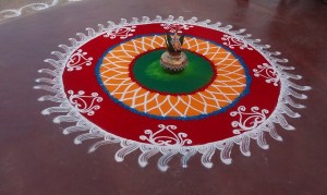 Festival Rangoli Public Domain Image via Pixabay