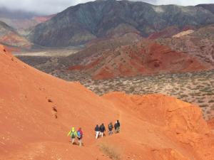 Trekking in Quebrada de las Conchas, Cafayate, Salta Province, Argentina © Jlla00 with CCLicense