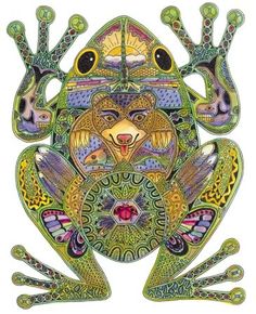 Frog EarthArt International with CCLicense