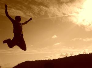 Jump from the hill © Dobrean-Dragos with CCLicense