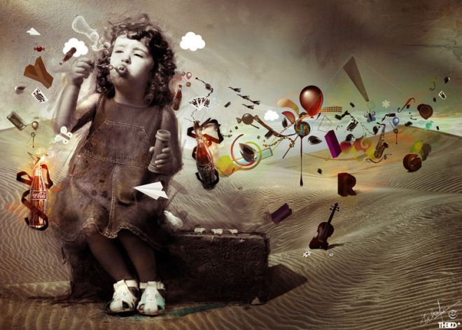 Imagination: Life in the minds of children © mehdinom with CCLicense