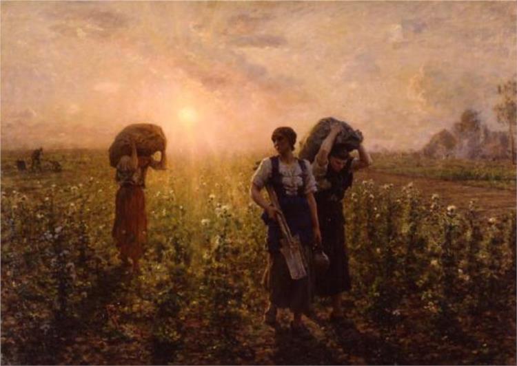 Breton, Fin du Travail, 1887