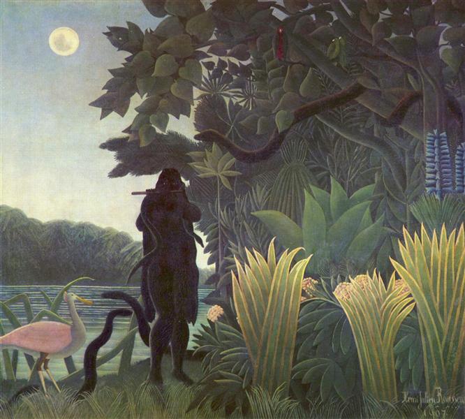 Rousseau, The Snake Charmer, 1907